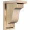 Ekena Millwork Newport Rough Sawn Corbel w/Backplate, Douglas Fir, 6"W x 8"D x 12"H COR06X08X12NEW01RDF - alternate 1